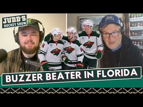 Joel Eriksson Ek scores BUZZER BEATER in Minnesota Wild’s win over Florida Panthers – SKOR North