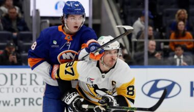 Andrew Gross: Islanders won't underestimate Penguins even if Sidney Crosby, Evgeni Malkin are out