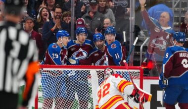 NHL roundup: Nazem Kadri scores twice to power Avs past Flames