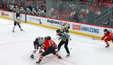 Bedard has eyes in the back of his head 👀 - YouTube