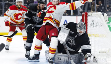 Three takeaways as Klapka shines but Flames shut out by Kings in rare penalty-free encounter