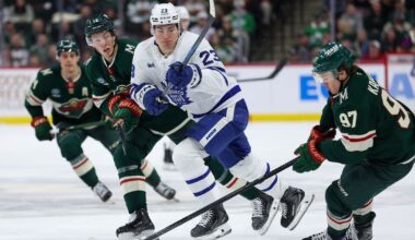 Freak storm ends travelling Toronto Maple Leafs reporter's incredible 440-game streak