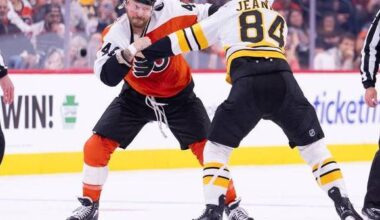 Travis Konecny, Dan Vladar lead Flyers past Bruins, 3-1