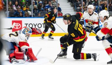 Panthers fall at Vancouver after Marco Rossi’s 3-point game