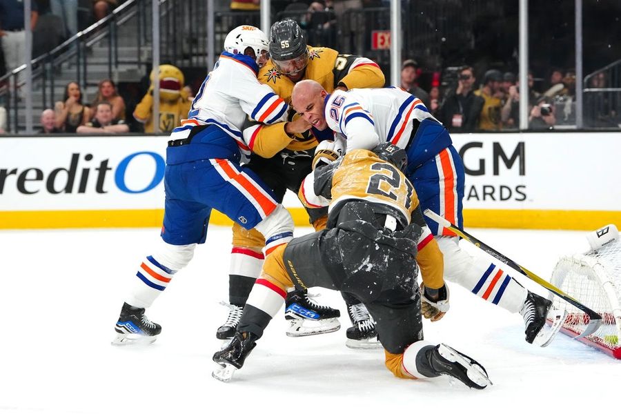 NHL: Edmonton Oilers at Vegas Golden Knights