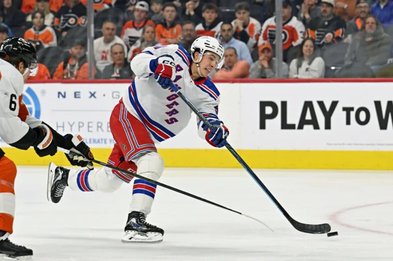 NHL: New York Rangers at Philadelphia Flyers