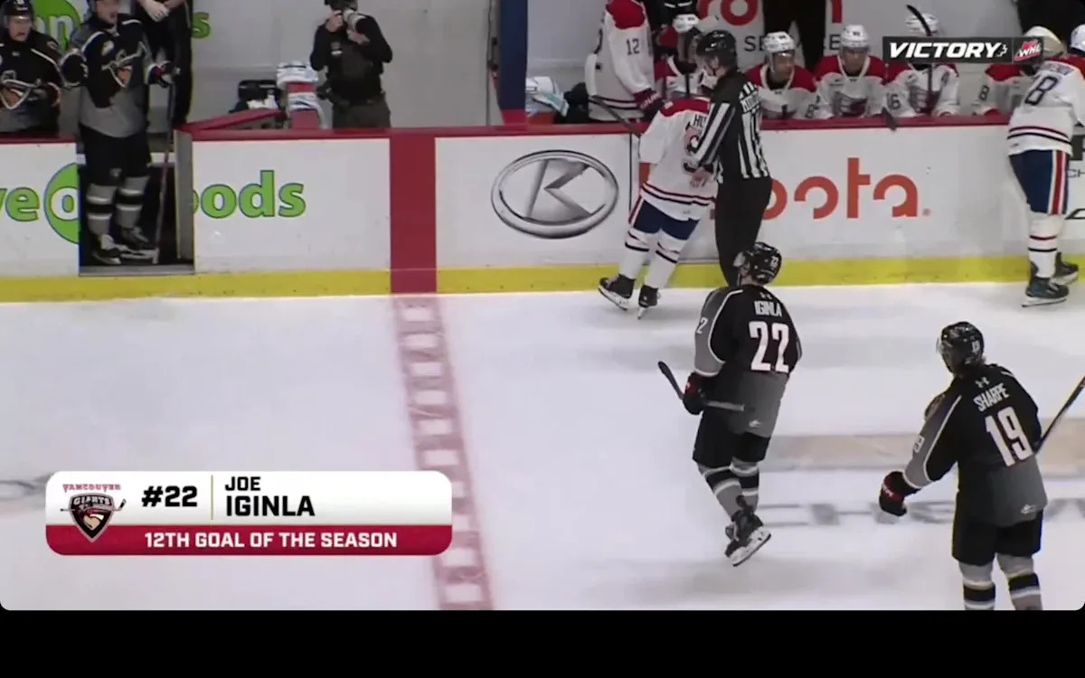 Vancouver Giants Forward Joe Iginla Remains Focused On Impressing The Scouts Ahead Of The 2026 NHL Draft