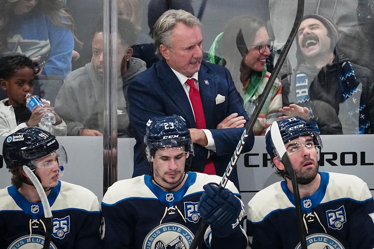 “Listen, to get into the playoffs, it’s hard to get in, and when you get in the playoffs, it’s harder,” Blue Jackets coach Rick Bowness said.