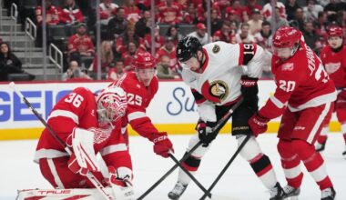 Yakemchuk scores in NHL debut as streaking Senators top Red Wings