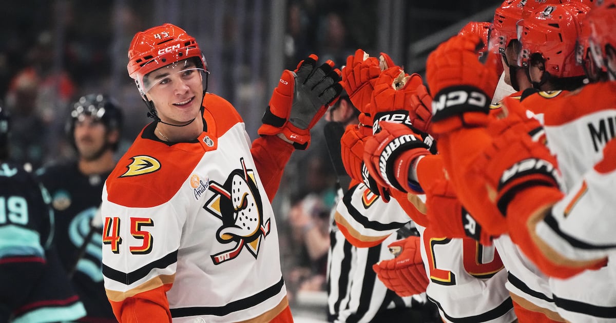 Anaheim Ducks rookie Beckett Sennecke fined $2,000 for embellishment