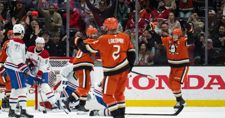 Call of the Wilde: Big comeback for the Canadians falls short in Anaheim shootout - Montreal