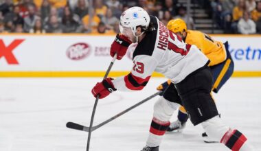 Hischier scores twice as New Jersey Devils down Nashville Predators