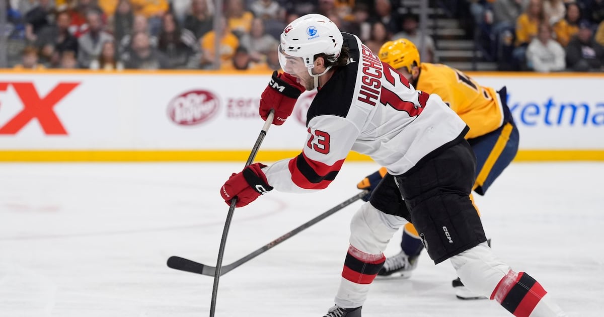 Hischier scores twice as New Jersey Devils down Nashville Predators