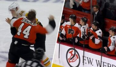 Fists fly between Nicolas Deslauriers and Tanner Jeannot – NBC Sports Philadelphia