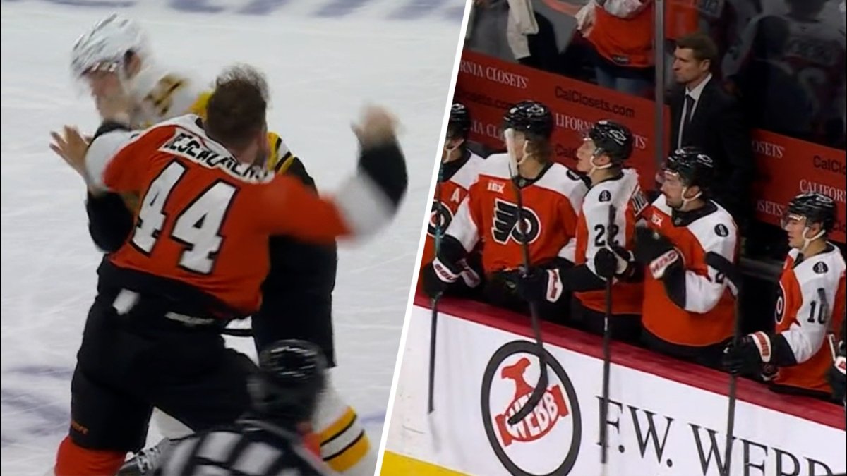 Fists fly between Nicolas Deslauriers and Tanner Jeannot – NBC Sports Philadelphia