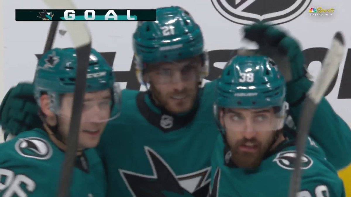 Alex Wennberg’s third-period goal gives Sharks 4-3 lead – NBC Sports Bay Area & California