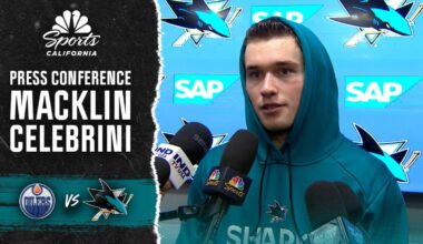 Macklin Celebrini praises Sharks’ effort to snap losing skid – NBC Sports Bay Area & California