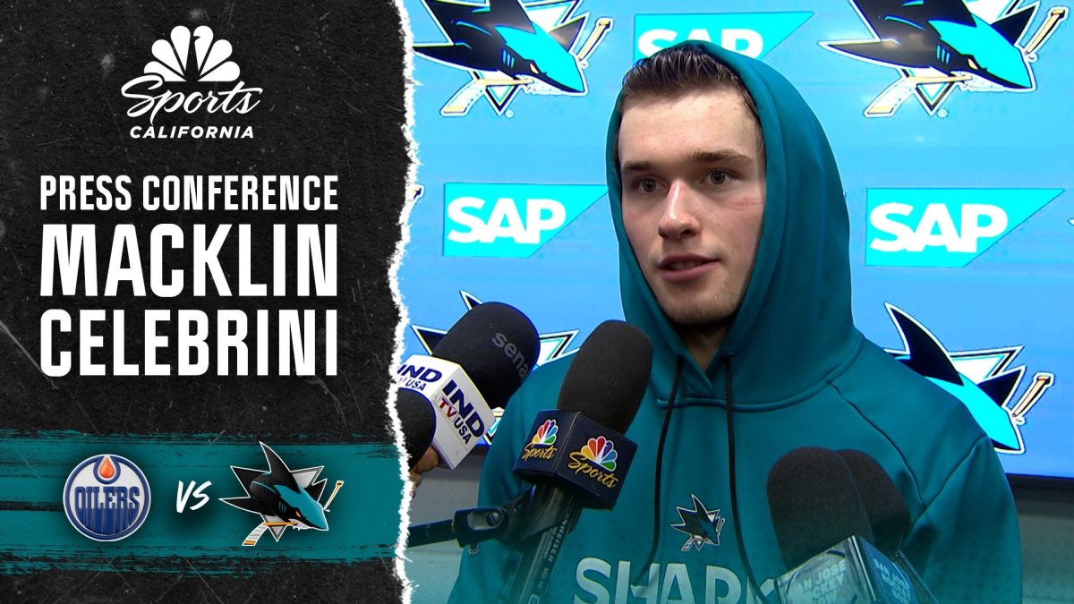 Macklin Celebrini praises Sharks’ effort to snap losing skid – NBC Sports Bay Area & California