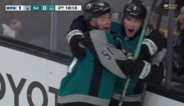 Will Smith’s third-period goal ties Sharks vs. Jets game – NBC Sports Bay Area & California