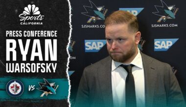 Sharks’ Ryan Warsofsky believes Michael Misa ‘earned’ ice time – NBC Sports Bay Area & California