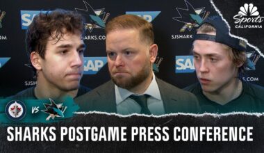 Michael Misa, Sharks break down 2-1 overtime win vs. Jets – NBC Sports Bay Area & California