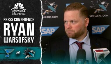 Sharks coach Ryan Warsofsky seeking improvement in multiple areas – NBC Sports Bay Area & California