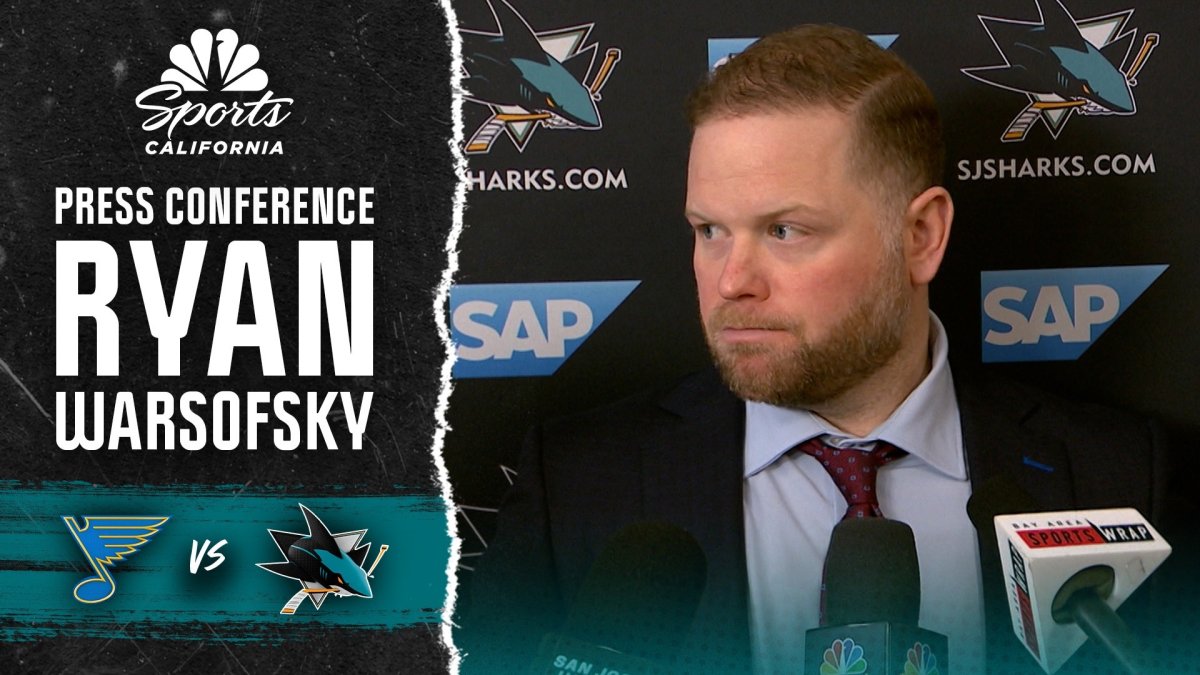 Sharks coach Ryan Warsofsky seeking improvement in multiple areas – NBC Sports Bay Area & California
