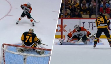 Watch Trevor Zegras scores Vladar save Flyers beat Penguins – NBC Sports Philadelphia