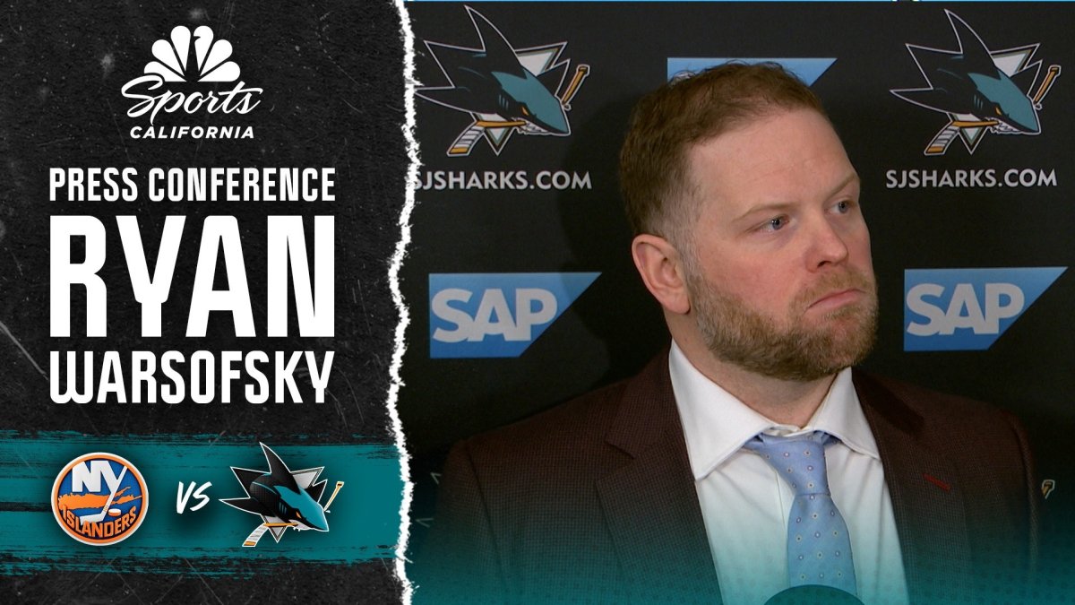 Ryan Warsofsky excited for Sharks’ upcoming road trip – NBC Sports Bay Area & California
