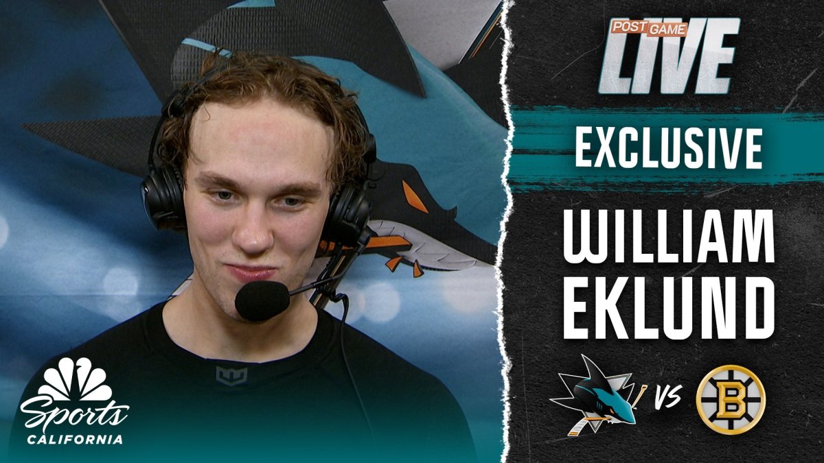 William Eklund breaks down incredible goal in Sharks’ win – NBC Sports Bay Area & California