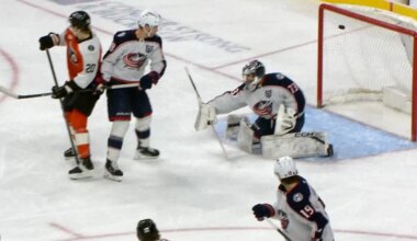 Watch Alex Bump score first home goal to tie up Flyers vs. Blue Jackets – NBC Sports Philadelphia