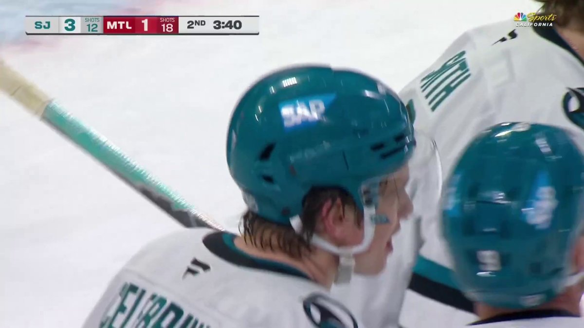 Collin Graf extends Sharks’ lead with deflected goal – NBC Sports Bay Area & California