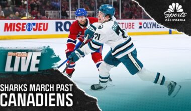 Sharks continue winning ways on road by beating Canadiens – NBC Sports Bay Area & California