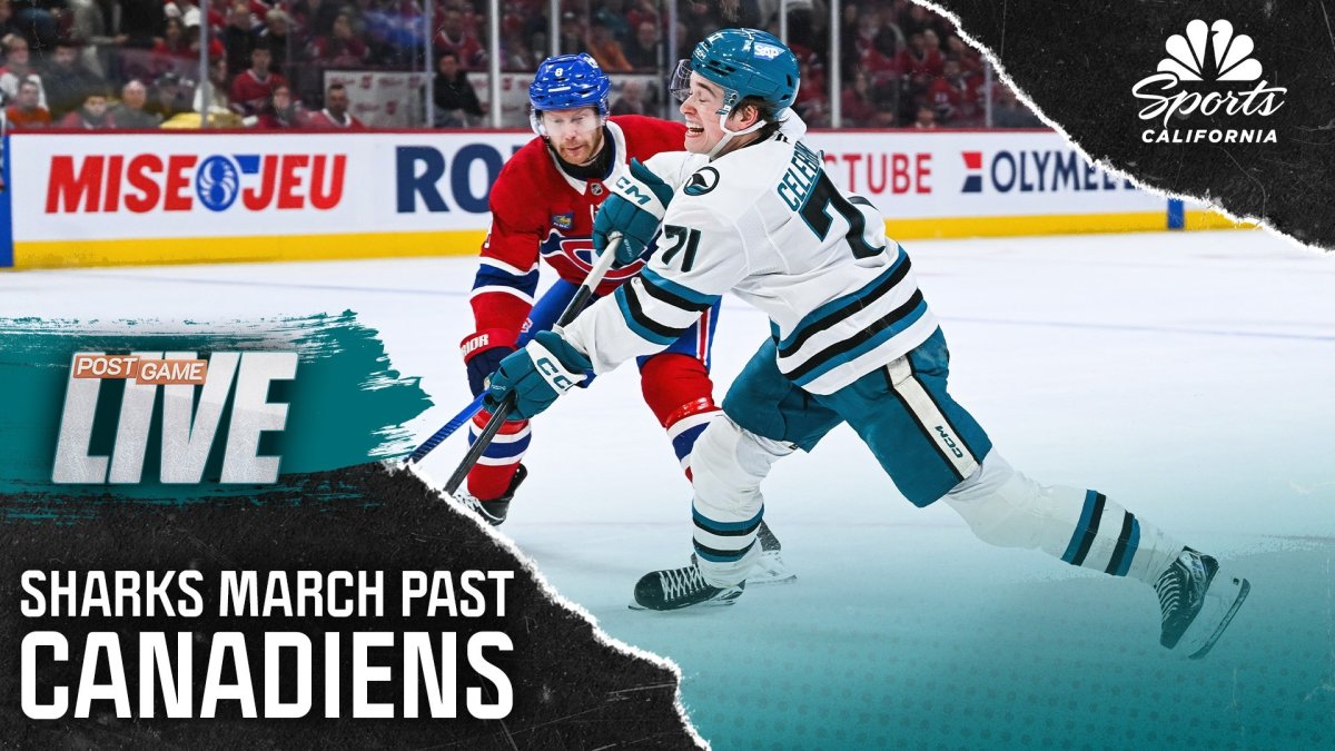Sharks continue winning ways on road by beating Canadiens – NBC Sports Bay Area & California