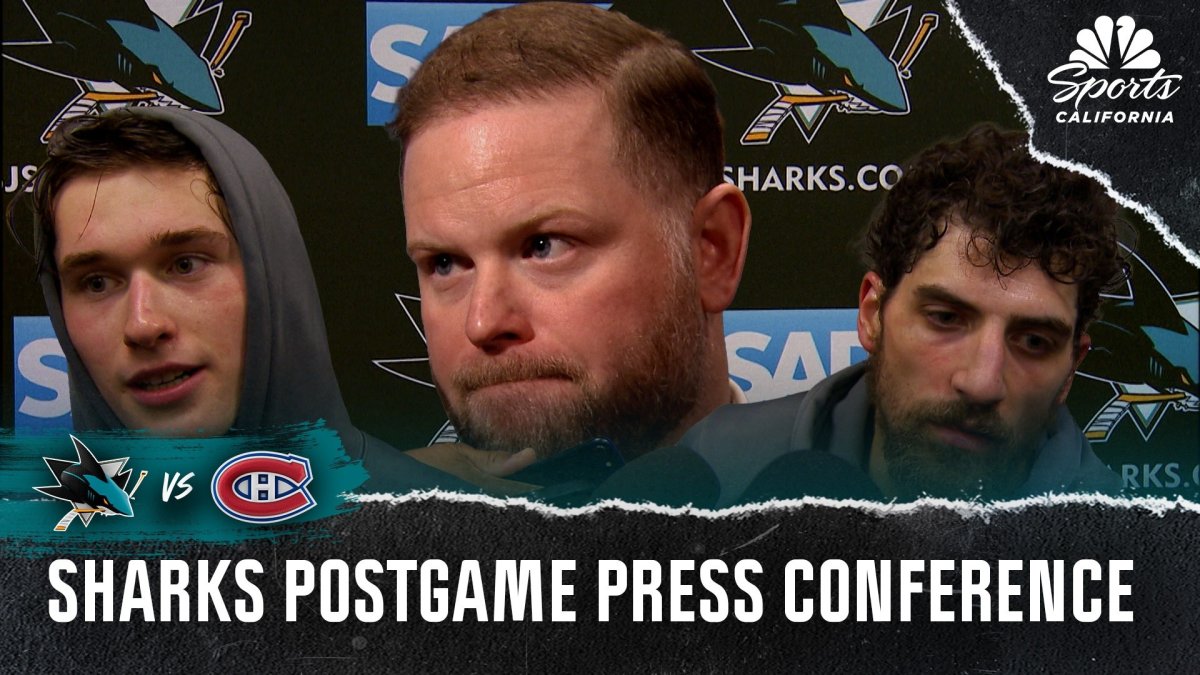Macklin Celebrini, Mario Ferraro and more react to Sharks big win – NBC Sports Bay Area & California
