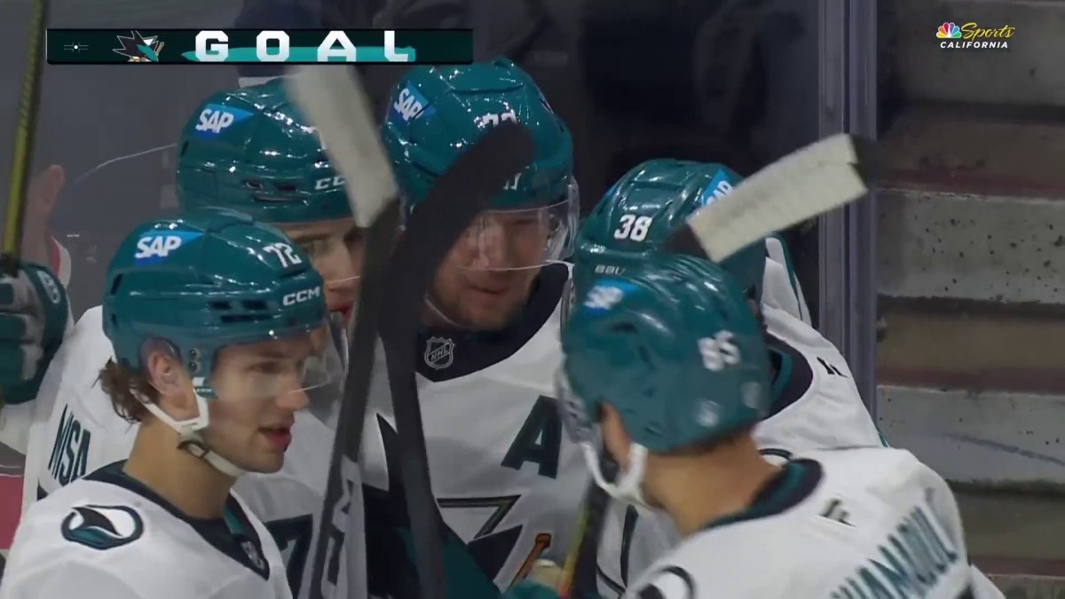Tyler Toffoli’s goal restores Sharks’ lead over Senators – NBC Sports Bay Area & California