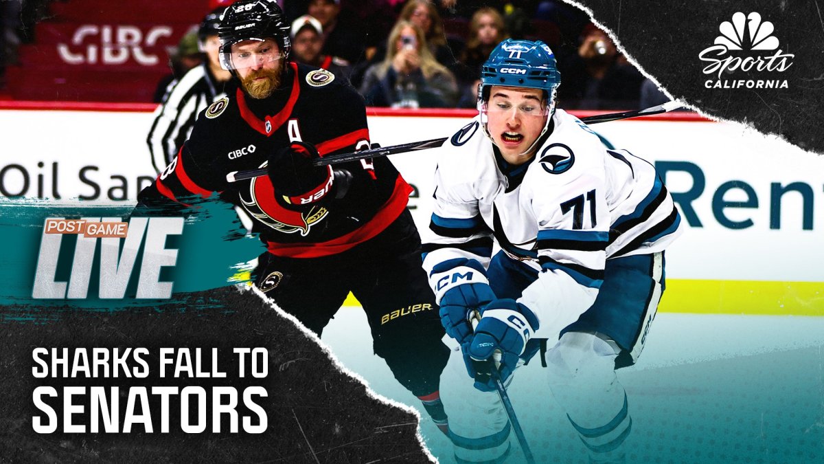 Sharks give up three unanswered goals late in loss to Senators – NBC Sports Bay Area & California