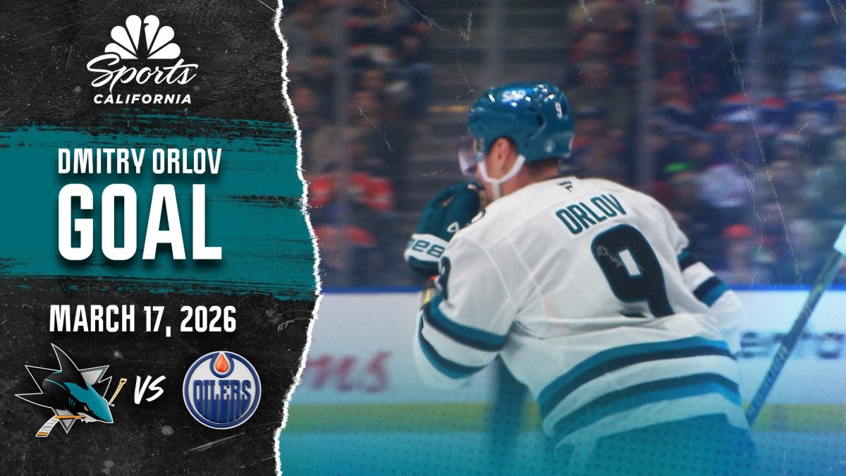 Sharks’ Dmitry Orlov scores opening goal vs. Oilers – NBC Sports Bay Area & California