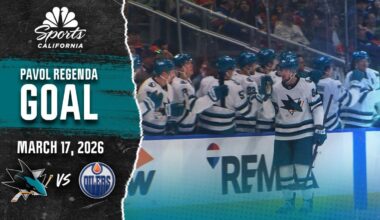 Pavol Regenda tips in Sharks’ second goal of game vs. Oilers – NBC Sports Bay Area & California