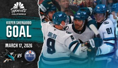 Kiefer Sherwood ties Sharks-Oilers with second-period goal – NBC Sports Bay Area & California