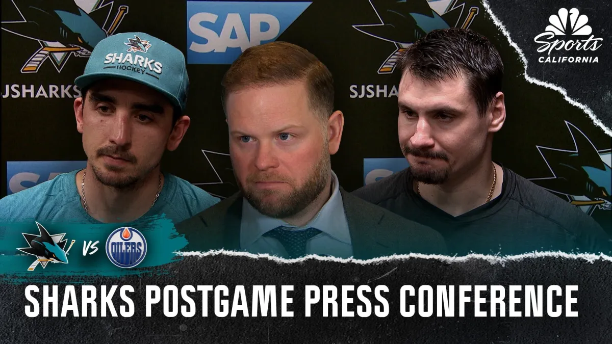Ryan Warsofsky, Sharks share mentality after 5-3 loss to Oilers – NBC Sports Bay Area & California
