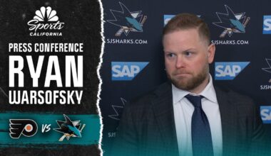 Ryan Warsofsky analyzes Sharks’ emotions after loss to Flyers – NBC Sports Bay Area & California
