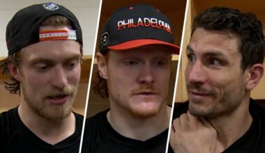 Watch Flyers speak on win over Sharks and sweep of road trip – NBC Sports Philadelphia