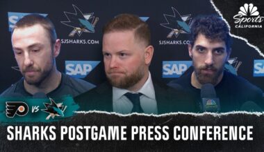 Ryan Warsofsky, Sharks break down ’emotional’ loss to Flyers – NBC Sports Bay Area & California