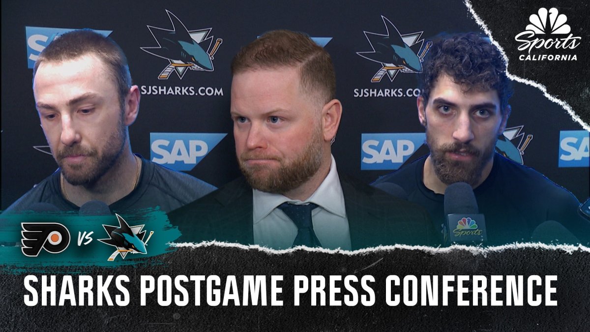 Ryan Warsofsky, Sharks break down ’emotional’ loss to Flyers – NBC Sports Bay Area & California