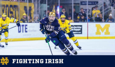 Hockey Falls At #1/1 Michigan In Big Ten Tournament Quarterfinals – Notre Dame Fighting Irish – Official Athletics Website