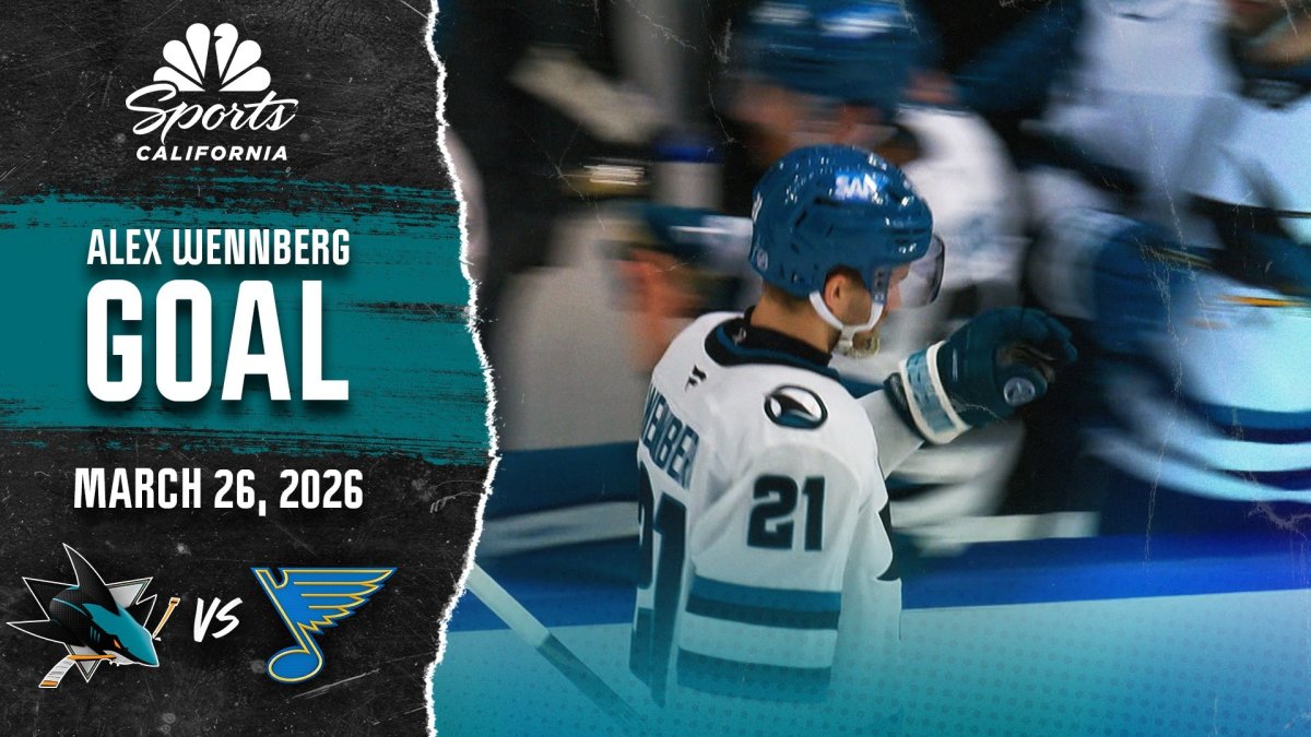 Alex Wennberg ties Sharks vs. Blues with third-period goal – NBC Sports Bay Area & California