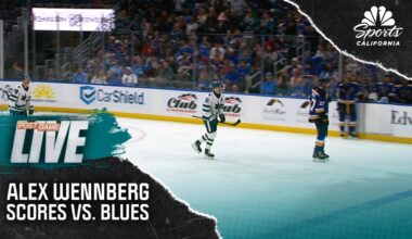 Alex Wennberg’s goal lone Sharks highlight in loss to Blues – NBC Sports Bay Area & California