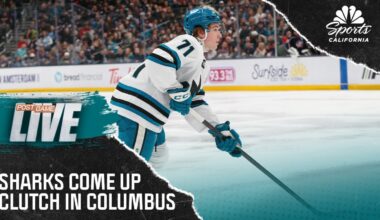 Sharks snap losing skid with comeback win over Blue Jackets – NBC Sports Bay Area & California