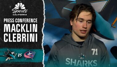 Macklin Celebrini lauds teammates for Sharks’ comeback win – NBC Sports Bay Area & California